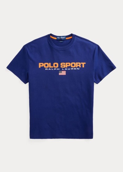 Playeras Polo Ralph Lauren Hombre Azul Rey Azules - Classic Fit Polo Sport - VFTIL8046